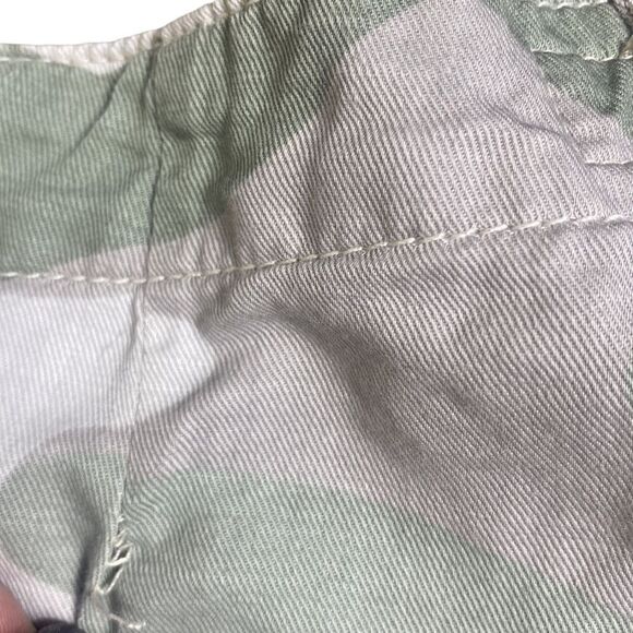 MOTHER the shaker crop desert print fray camo stripe pants 24 - Picture 5 of 11